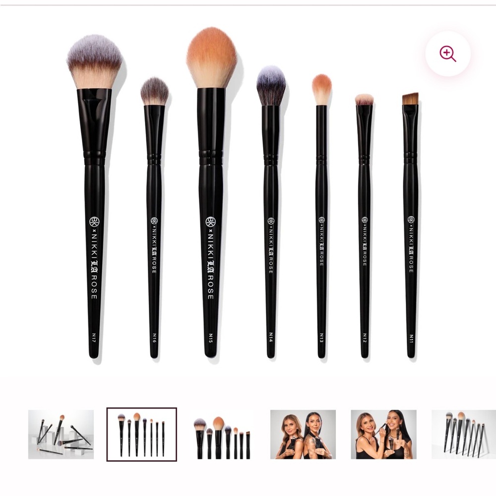 Nikki La Rose Pro Artist Brush Set - Black